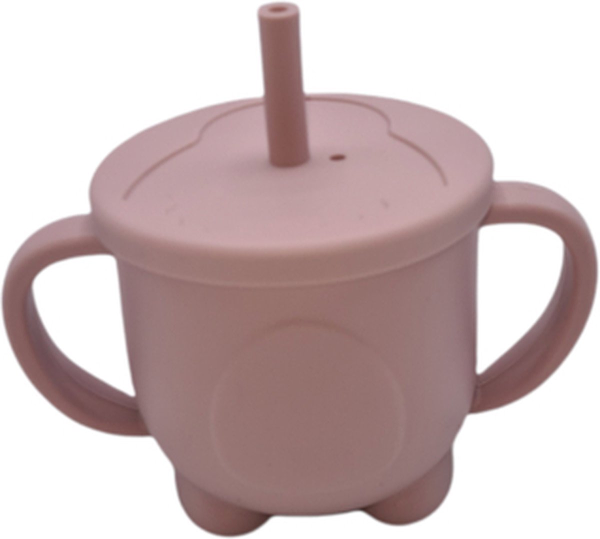Goedkoopste Rietjesbeker - Drinkerbeker - Antilek beker - Sippy cup - Baby - Peuter - 150ML - Pale Rose
