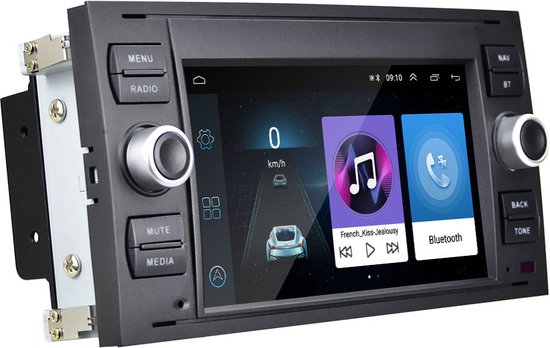 Ford Focus autoradio navigatie | Bluetooth | Fiësta Transit Connect C-Max - Denago