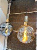 Light & Living - Deco LED globe Ø30x40 LIGHT 4W smoke