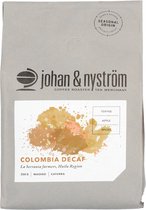 Johan & Nystrom - Colombia Decaf Filter - 250gr - Specialty Coffee Beans (traceable and ethicaly sourced)