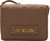 Love Moschino Quilted Bag Dames Crossbodytas - Nude