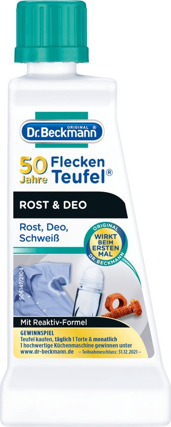 Dr. Beckmann Stain Remover Stain Devil Rust & Deo - Détachant 50 ml