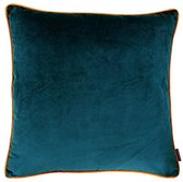 Paoletti Meridian Cushion - Sierkussen - 55x55cm - Kussen - Bank - Decoratie - Bed - Groen