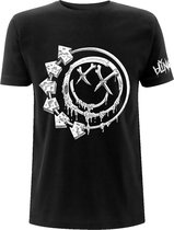 Blink182 - Bones Heren T-shirt - 2XL - Zwart