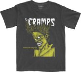 The Cramps Heren Tshirt -2XL- Bad Music Zwart