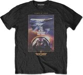 Top Gun Heren Tshirt -M- Wingman Poster Zwart