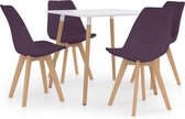 Decoways - 5-delige Eethoek paars