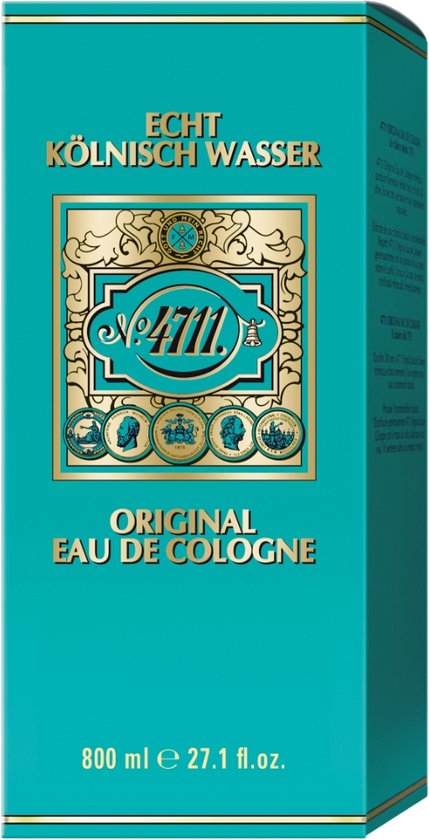 Verborgen Golven niet verwant 4711 Original - Eau De Cologne - 800ML | bol.com