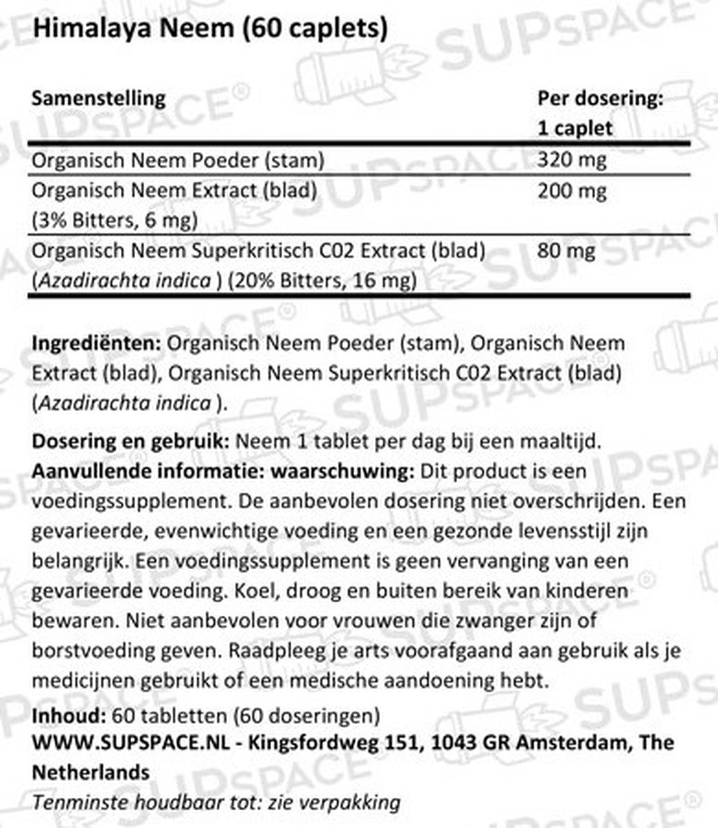 Himalaya neem capsules * 60 st