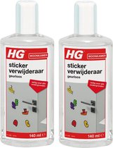 HG Stickerverwijderaar - Geurloos - 140ml - 2 stuks!