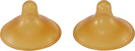 HEVEA 2-Pack Nipple shield Medium | Tepelhoedje | Borstvoeding | Natural  rubber | bol.com