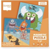 Livre Puzzle Magnétique - Monstres