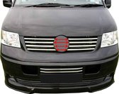 Front Grill Sierafdekking 8 Pcs. Voor Volkswagen T5 Transporter 2003-2010