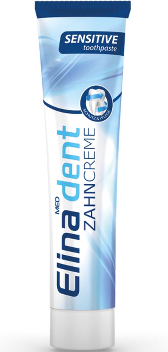 Elina Tandpasta 125ml Sensitive zonder fluoride