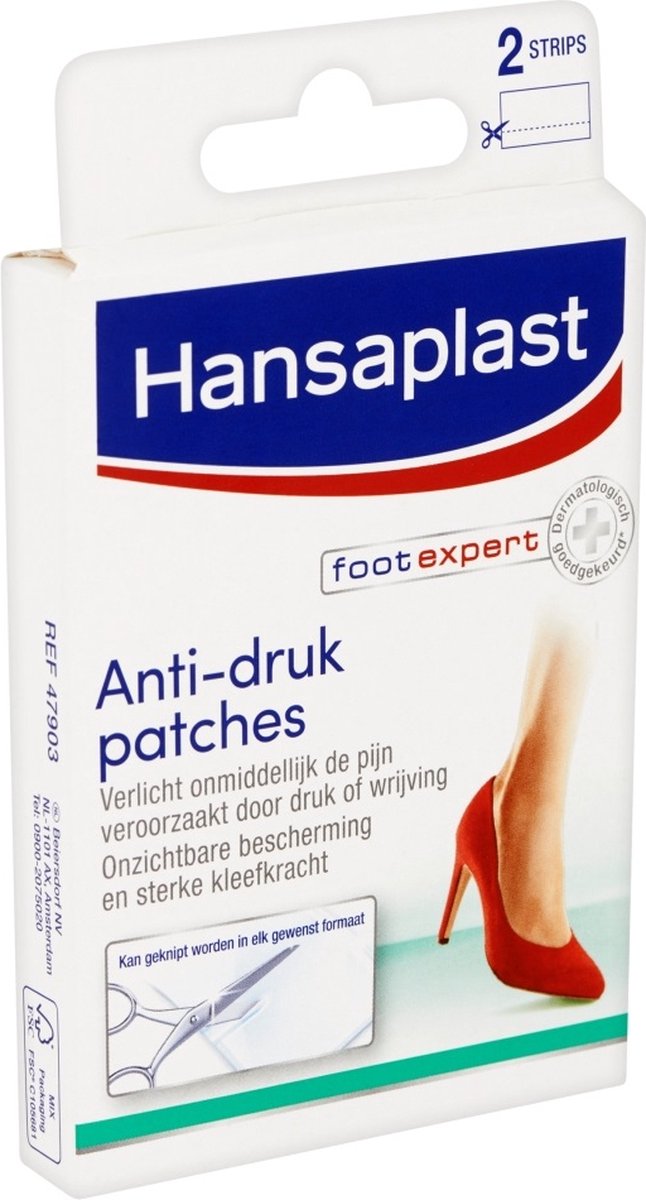 Hansaplast Anti-Druk Patches - 2 stuks | bol.com