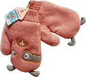 Kinderen Handschoenen - Winter Handschoenen - Meisje - Verwarmde - Roze hond - Maat 2 tot 5 jaar