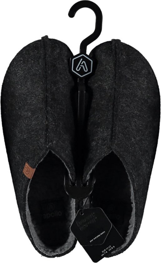 Apollo - Chaussons suédois - Femme - Grijs - Taille 41/42 - 1 paire