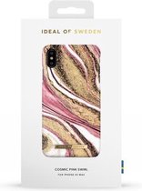 iDeal of Sweden Fashion Case voor iPhone XS Max Cosmic Pink Swirl