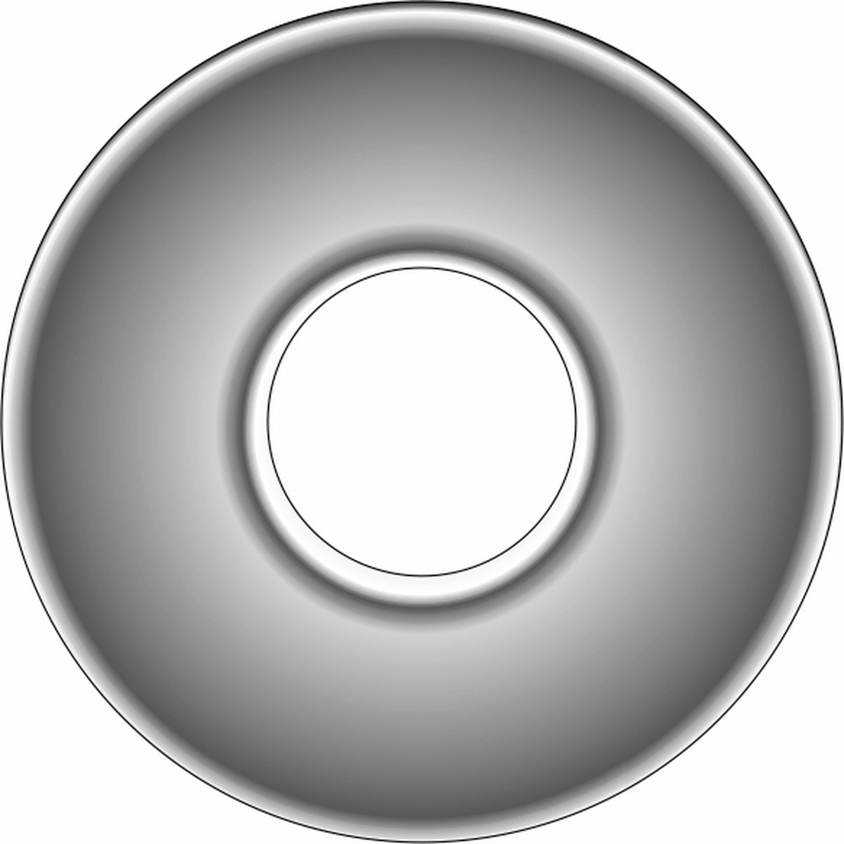 Carrosserie-Ring. M8. Verzinkt. 18 stuks Ringen. Homefix.
