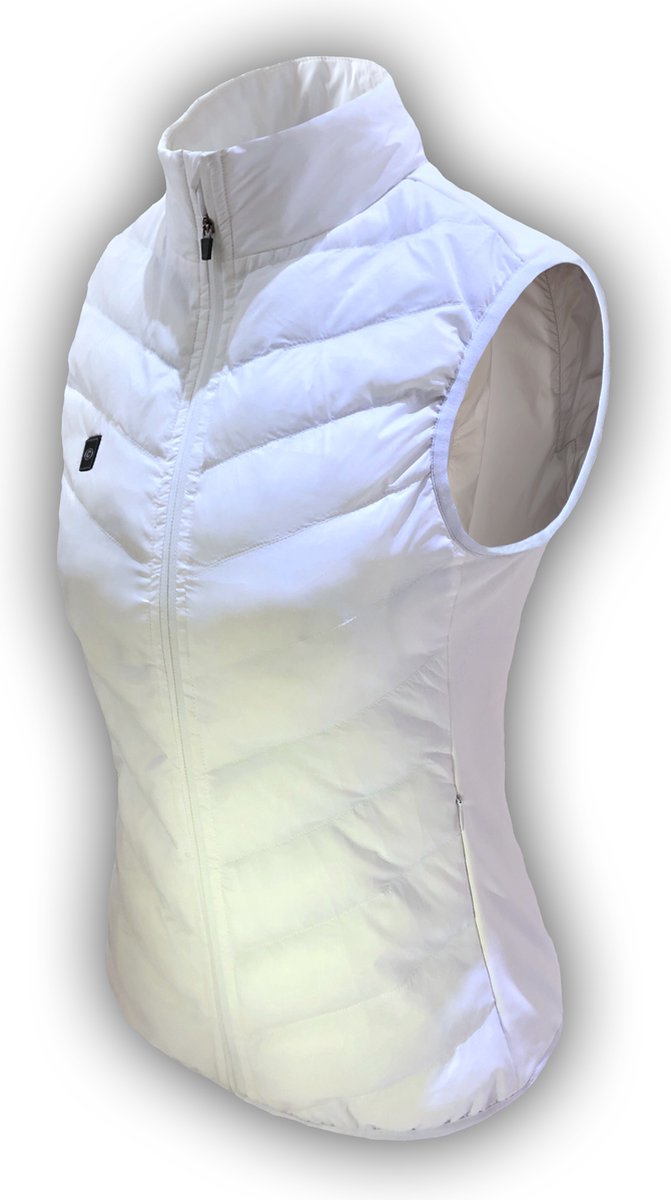 Capit Verwarmde Bodywarmer incl. Powerbank - Infrarood - Softshell - Dames - USB - Maat S