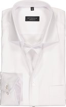 ETERNA comfort fit overhemd - niet doorschijnend twill heren overhemd - wit - Strijkvrij - Boordmaat: 49