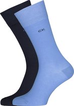 Calvin Klein herensokken Carter (2-pack) - licht- en donkerblauw - Maat: 43-46