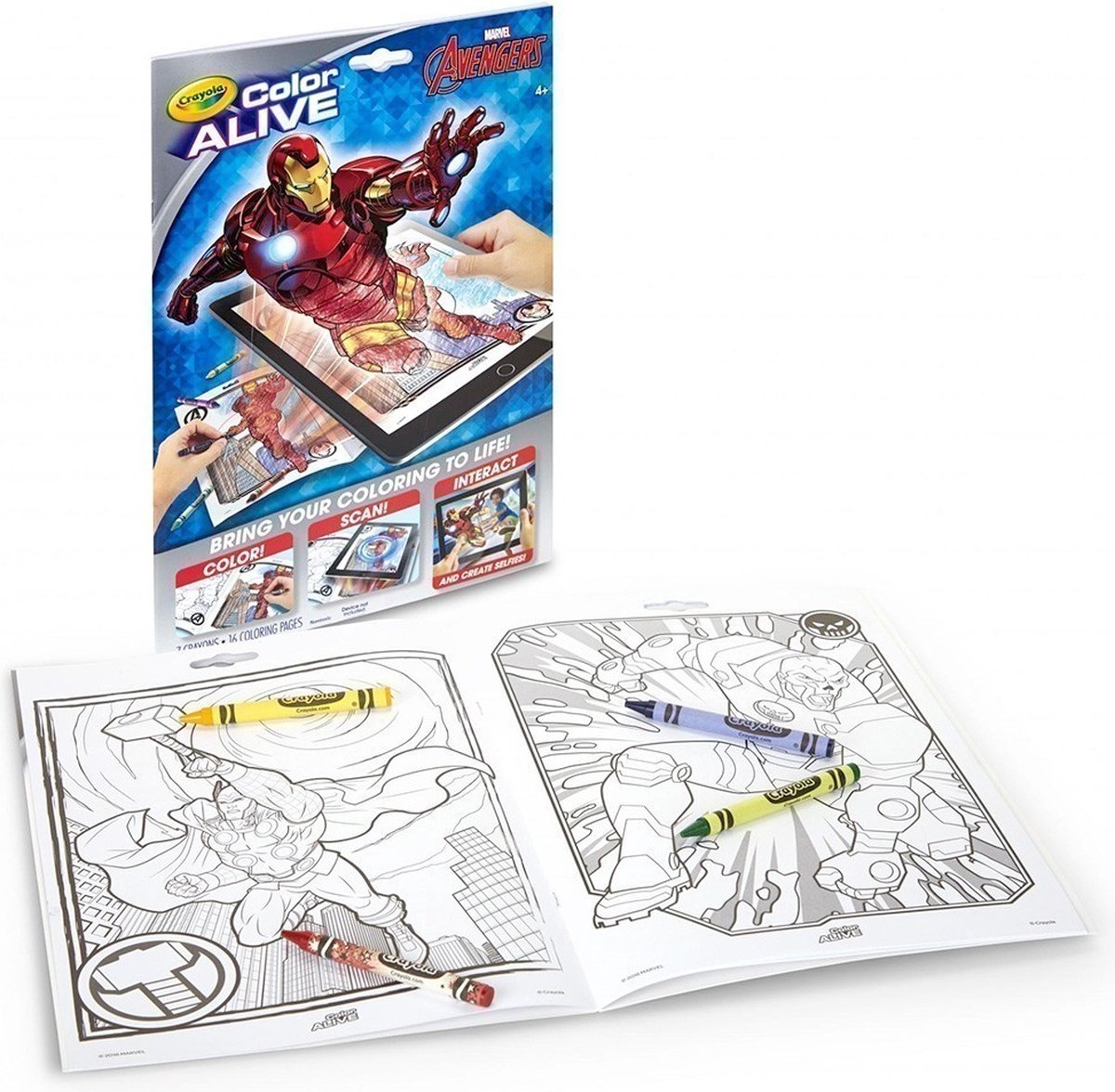 crayola-marvel-avengers-color-alive-bol