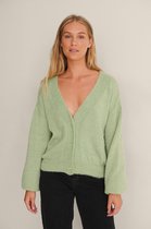 na-kd Oversized Knitted Dames Trui - Maat Large