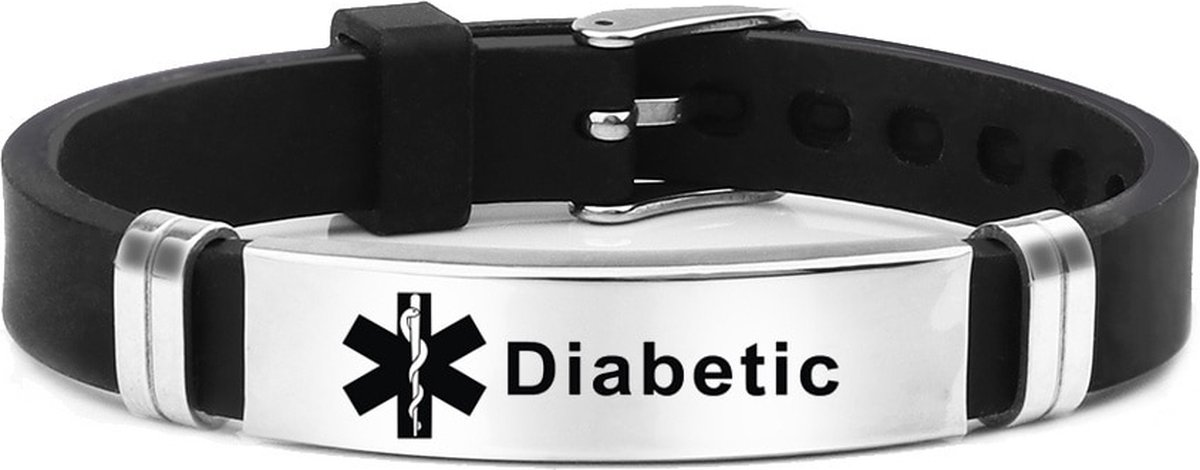 Armband - diabetes - Waarschuwings armband | bol.com