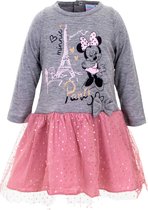 Minnie Mouse Baby jurkje grijs roze 24 maanden (86cm)