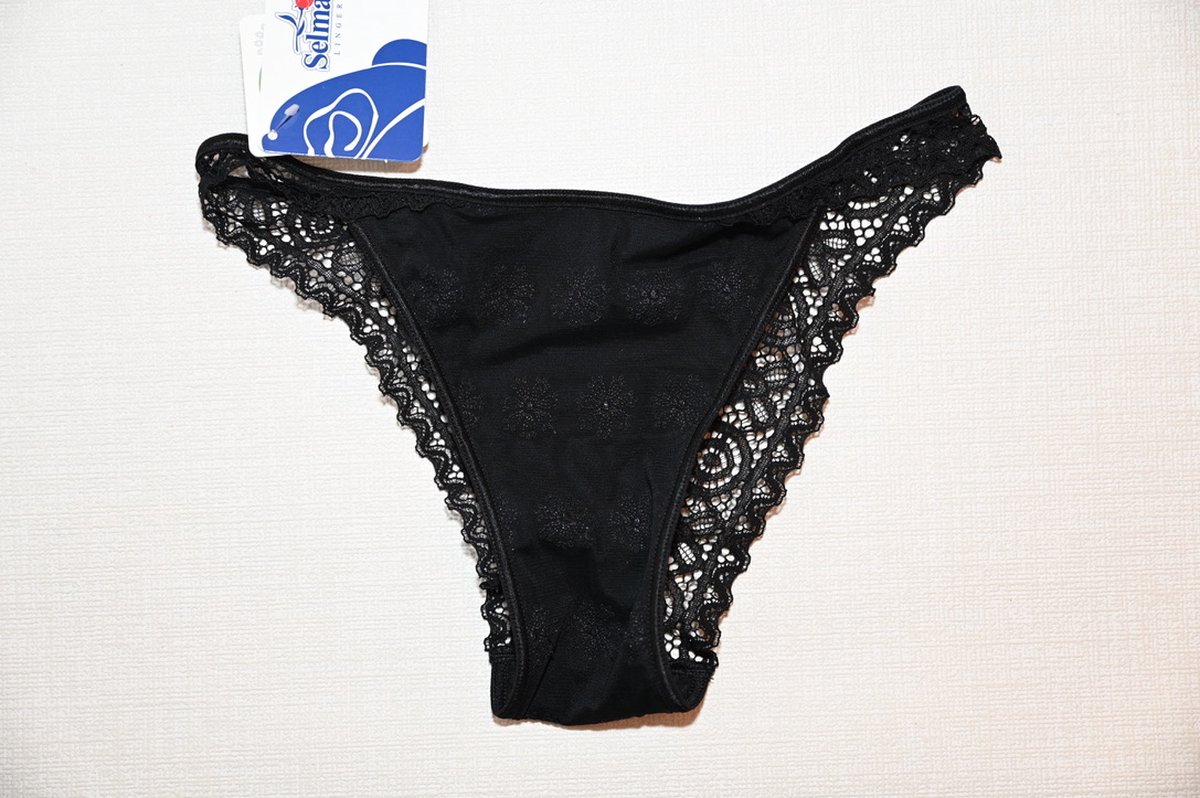 Selmark Lingerie Alma brazilian XS-XXXL - zwart - S