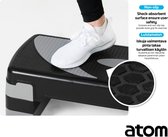 Atom Stepper - Stepbank - Step - Verstelbaar - AntiSlip 78x29x10-20 cm