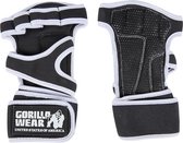 Gorilla Wear Yuma Krachtsport Handschoenen / Crossfit / Krachttraining Handschoenen / Zwart - Wit I Heren & Dames - Maat 3XL