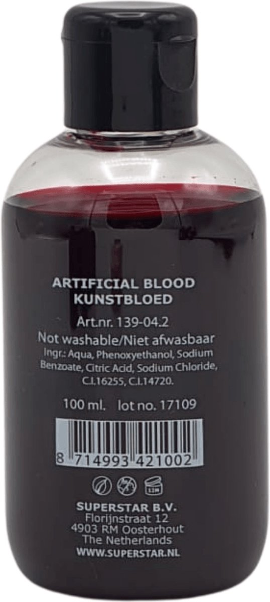 Superstar - Kunstbloed helder dun (100ml)