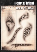 Wiser's Airbrush TattooPro Stencil – Hearts & Tribal