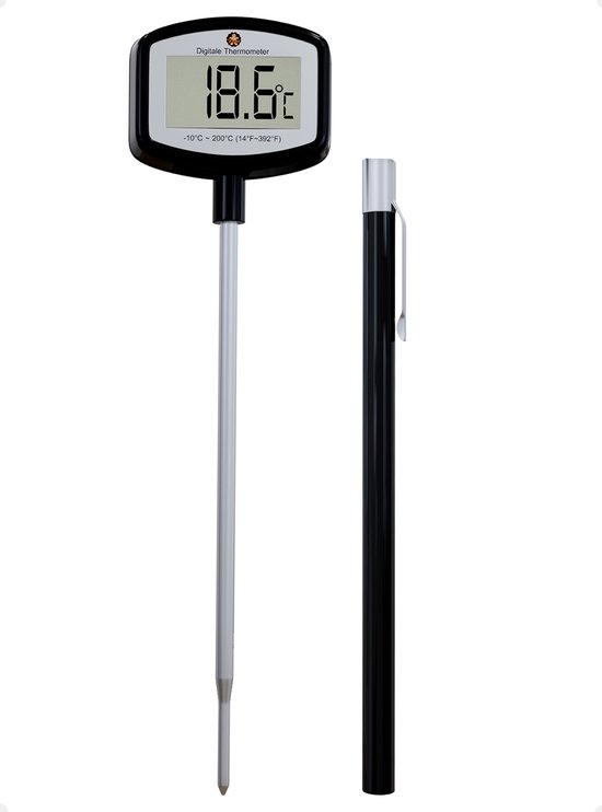 Suikerthermometer Digitaal – Kookthermometer – Vleesthermometer – Kerntemperatuurmeter – Draadloos – Thermometer ook geschikt voor Vlees, BBQ, Oven