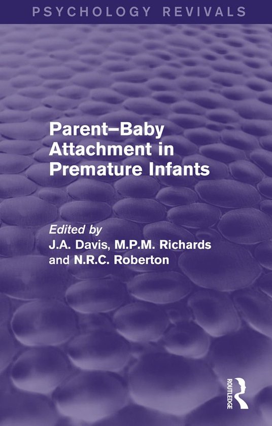 Parent-Baby Attachment in Premature Infants (Psychology Revi ... - cover