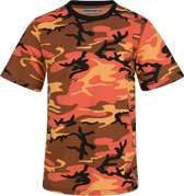 Sunset Camo Shirt Small