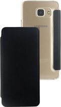 Samsung Galaxy A3 (2016) Hoesje - Mobilize - Slim Serie - Kunstlederen Bookcase - Zwart - Hoesje Geschikt Voor Samsung Galaxy A3 (2016)
