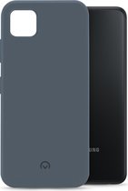Samsung Galaxy A22 5G Hoesje - Mobilize - Rubber Gelly Serie - TPU Backcover - Blauw - Hoesje Geschikt Voor Samsung Galaxy A22 5G
