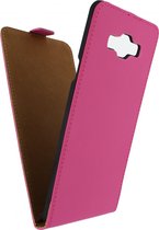 Mobilize (Ultra slim serie) flip case hoesje - Magnetische sluiting - Roze kunstleer - voor Samsung Galaxy A7 (MOB-USFCF-A7)