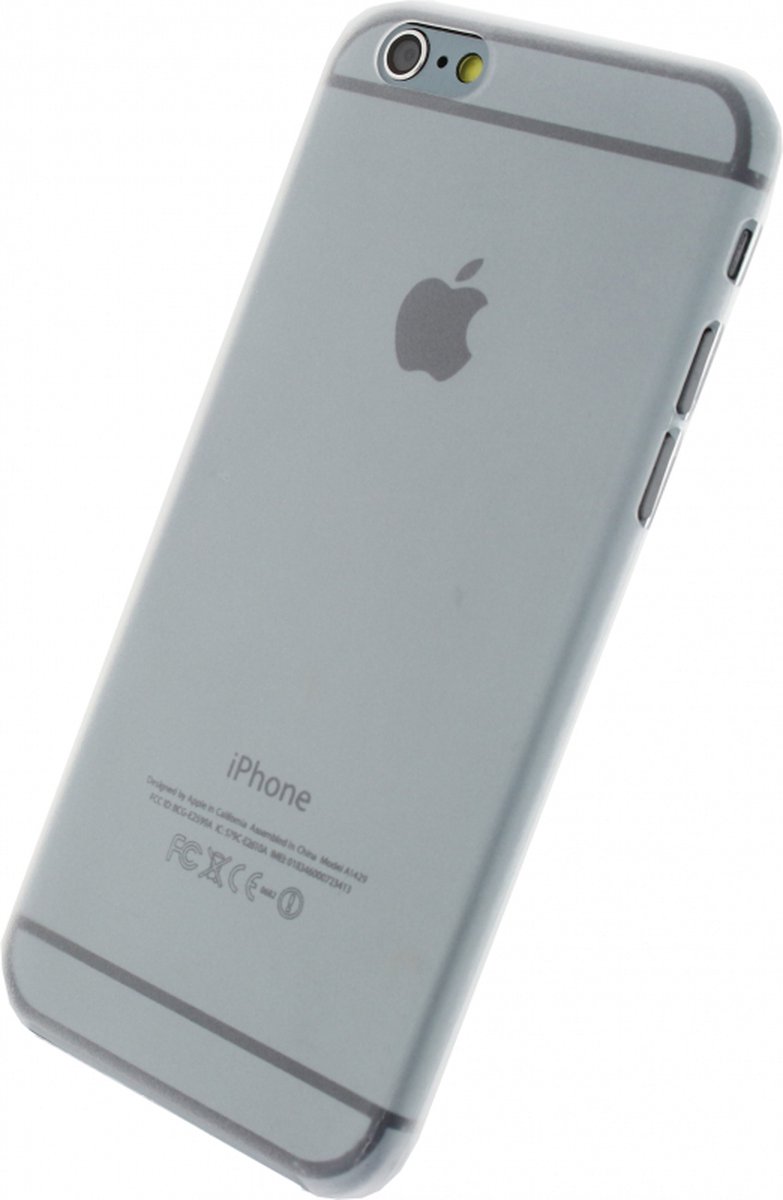 Apple iPhone 6/6s Plus Hoesje - Xccess - Thin Frosty Serie - Hard Kunststof Backcover - Wit - Hoesje Geschikt Voor Apple iPhone 6/6s Plus