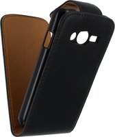 Xccess Leather Flip Case Samsung Trend 2 Black