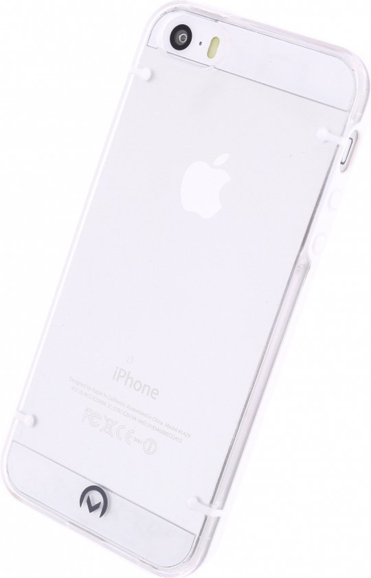 Per ongeluk ziekte zijde Apple iPhone 5/5s/SE Hoesje - Mobilize - Hybrid Serie - Hard Kunststof  Backcover - Wit... | bol.com