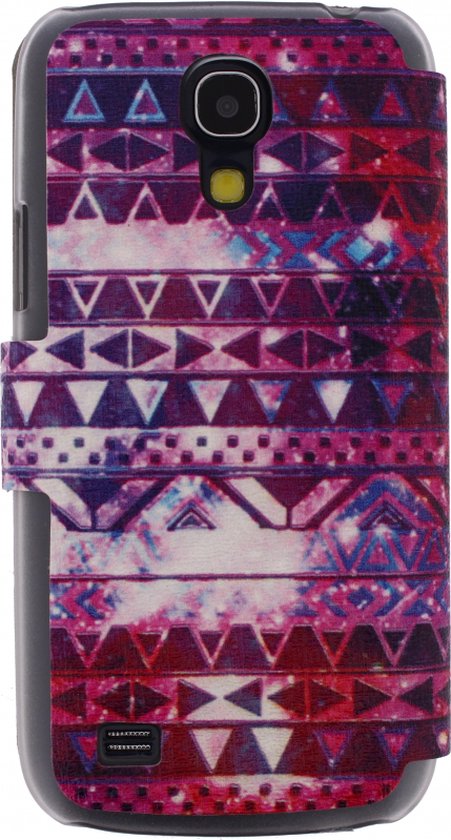 Samsung Galaxy S4 Mini Hoesje - Xccess - Serie - Kunstlederen Bookcase - Paars | bol.com
