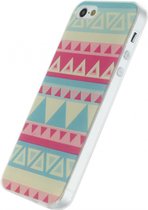 Apple iPhone 5/5s/SE Hoesje - Xccess - Serie - TPU Backcover - Tribal Stripe - Hoesje Geschikt Voor Apple iPhone 5/5s/SE