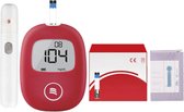 Medixel Glucosemeter Startpakket - Met 50 Strips & Lancetten - Bloedsuikermeter - Meter - Bloedsuiker Tester - 5 Seconden Testresultaat