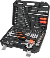 Valuemax Gereedschapset | Complete Reparatie set - Gereedschapskoffer Gevuld - Auto tools - 122 Stuks