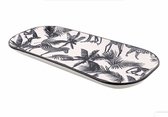 Tray Jungle Loft schaal - plateau bord zwart wit