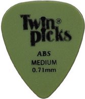 Twin Picks ABS medium plectrum 6-pack 0.71 mm